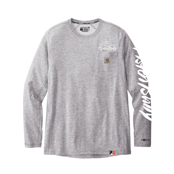 PistenBully Carhartt Force Long Sleeve Pocket T-shirt