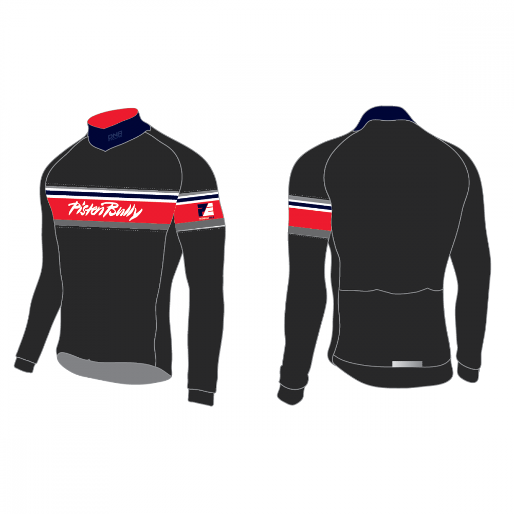 PistenBully DNA Cycling Merino Wool Long Sleeve Jersey